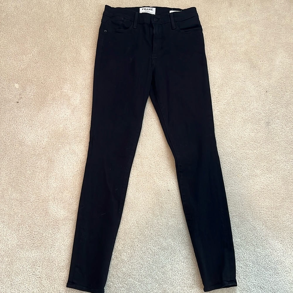 Frame women’s black le high skinny sz 29